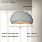 Nordic Cream Style Wabi Sabi LED Pendant Light - Retro Loft Design