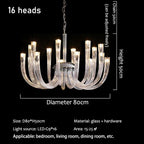Modern Jellyfish Chandelier for Living Room, Restaurant - Designer High-end 2024 Collection