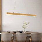 Round Nordic Solid Wood Bar Pendant Lamp for Indoor Lighting Fixture