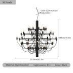 Modern LED Ceiling Chandelier for Luxury Home Decor
