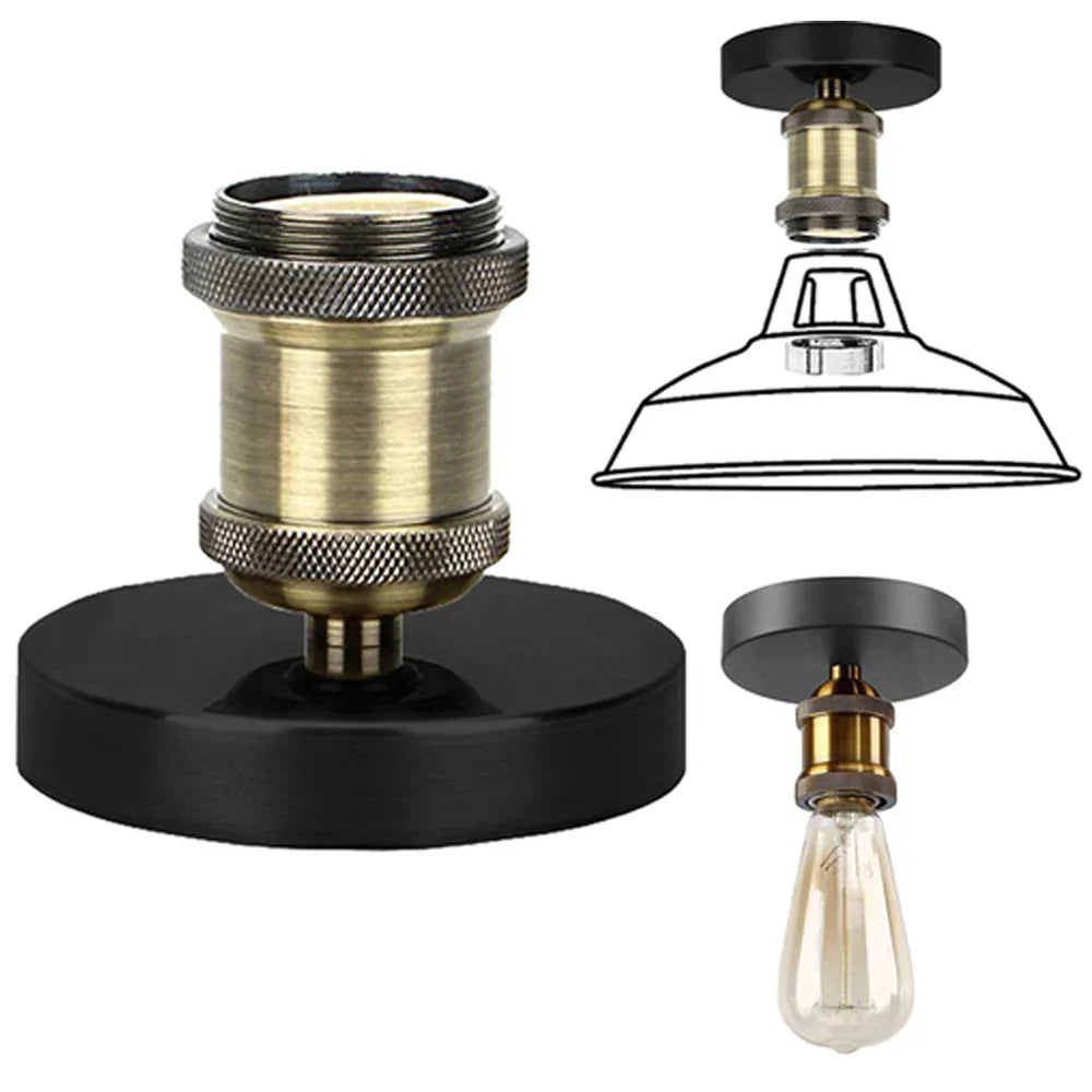 Vintage Industrial LED Ceiling & Wall Light for Home Living Room Lighting