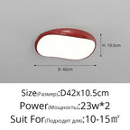 Nordic Ceiling Lights in White, Black, Red: Designer Lighting for Home Decor