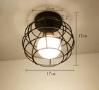 Vintage Industrial Ceiling Light for Home Decor