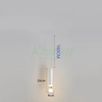 Modern Minimalist LED Cylinder Chandelier for Restaurant, Bar, Living Room, Bedroom