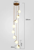 Modern LED Ceiling Lamp Chandelier for Bedroom Dining Room Lighting