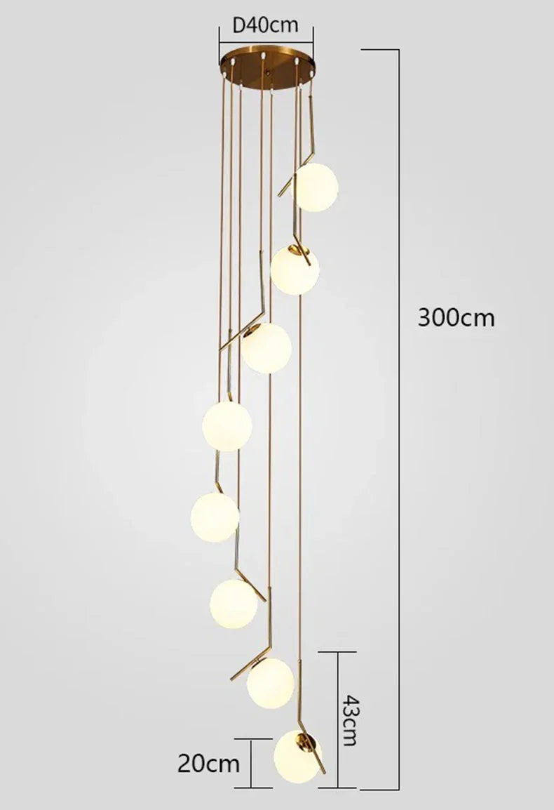 Modern LED Ceiling Lamp Chandelier for Bedroom Dining Room Lighting