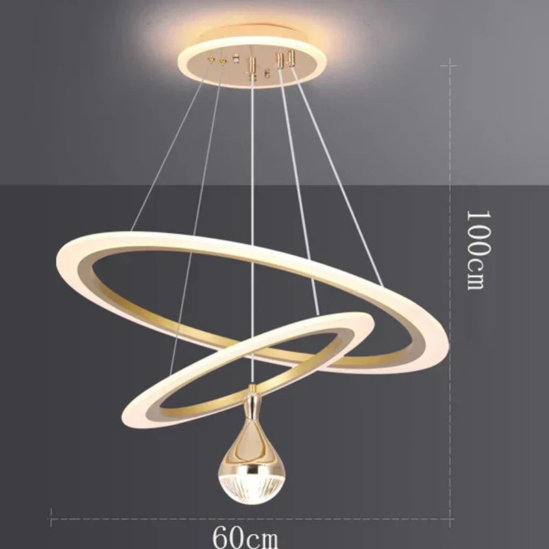 LED Pendant Lights | Modern Chandeliers for Living & Dining Room Decor