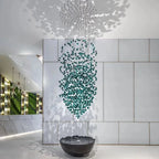Crystal Chandelier: Modern Staircase LED Lighting for Hallway & Lobby