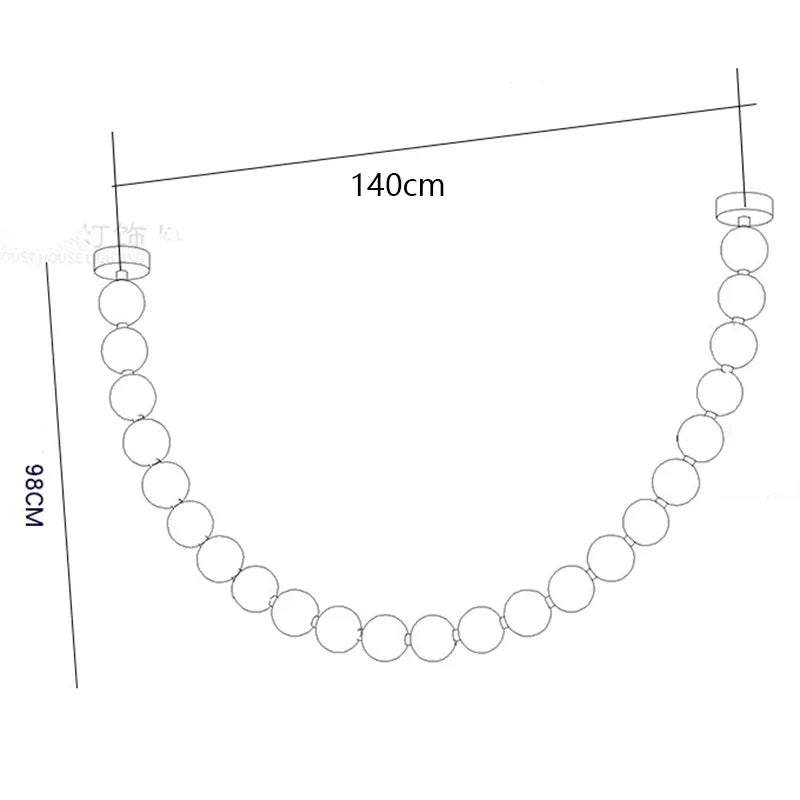 Contemporary LED Pendant Chandeliers for Living and Dining Room