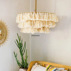 Bohemian Vintage Fela Tassel Handwoven Chandelier LED Home Decoration Light