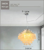 Nordic Shell Wind Chime Chandelier LED Pendant Light