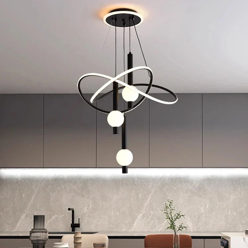 Modern Dine Room Pendant Lights LED Chandelier Ceiling Lamp Fixture