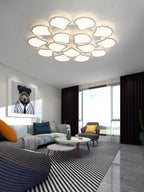 Ginkgo Biloba LED Ceiling Lamp Dimmable Minimalist Modern Indoor Light Fixtures