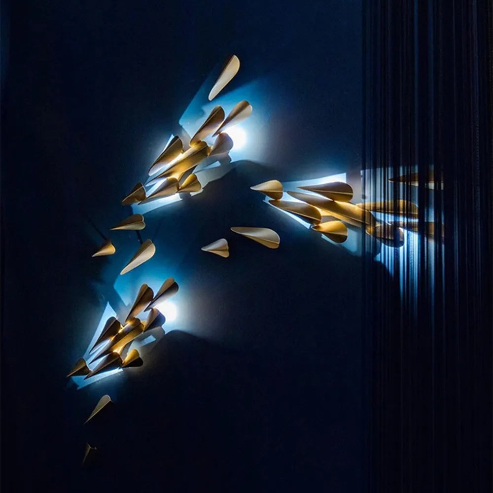 Modern LED Wall Lamp for Living Room Bedroom Aisle Stair Background Wall Decor