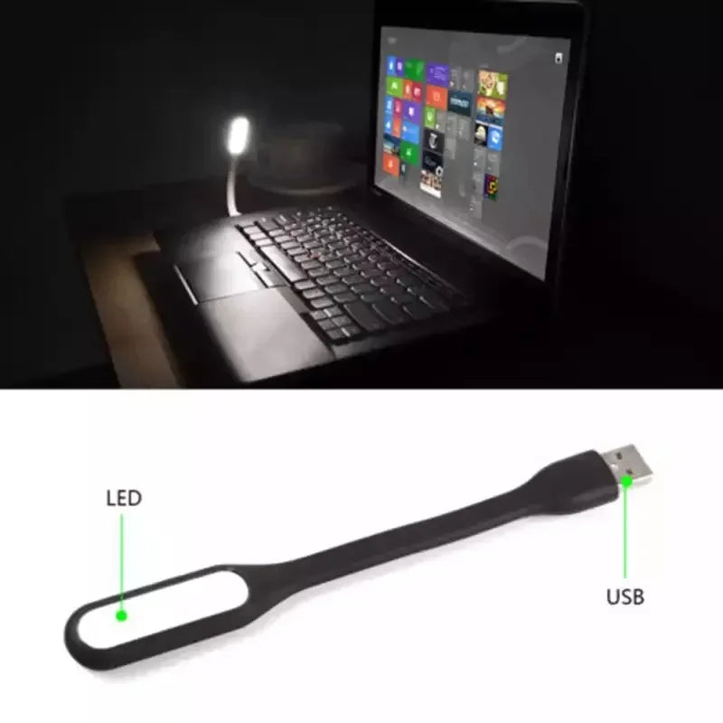 USB Book Light: Portable Super Bright Reading Lamp, Power Bank, Protect Eyesight