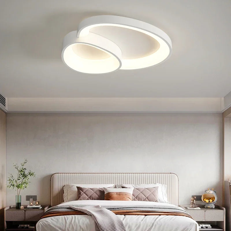 LED Ceiling Chandelier Lights with Remote Control for Living Room, Bedroom, Dining Room