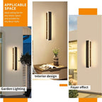 LED Outdoor Wall Lamp for Balcony Garden Villa Porch Lighting