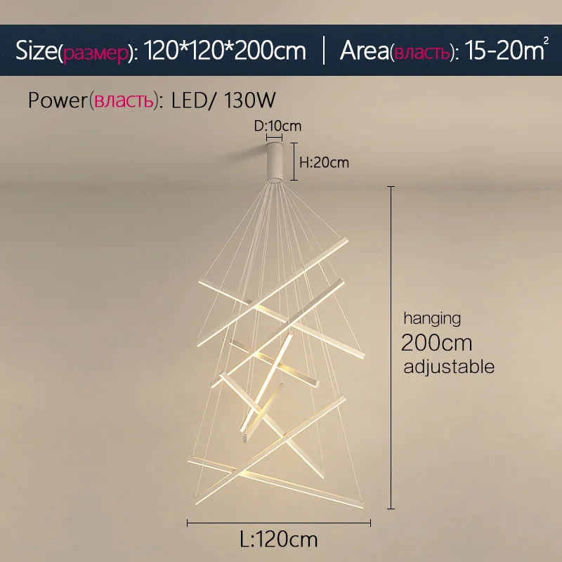 Modern Nordic Dining Room Chandeliers Minimalist Bar Lamps Atmospheric Living Room Lighting