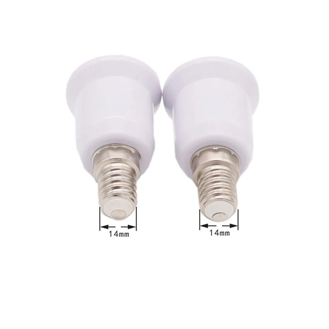 4pcs E14 to E26 E27 Adapter Converter for Chandelier Socket