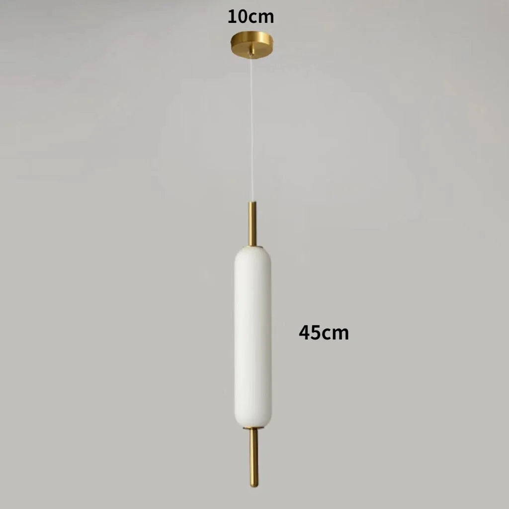 Glass LED Pendant Chandelier for Bedroom Living Room Lighting