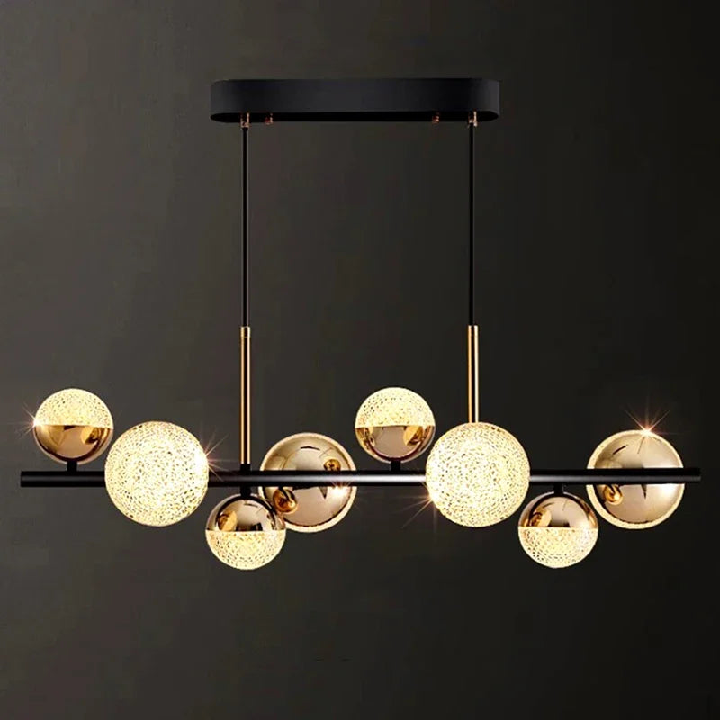 Modern Chandelier Pendant Light for Dining Room Ceiling, Indoor Lighting Fixture