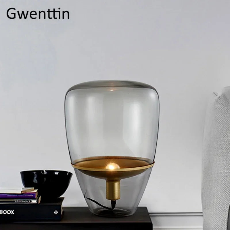 Glass Balloons LED Table Lamp for Home Decor and Bedroom Lighting