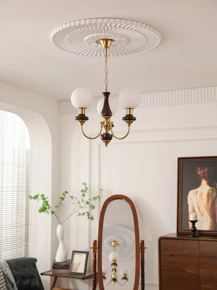 Magic Beans Pendant Light Luxury Chandelier for Vintage Living Room Decor