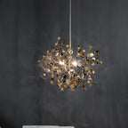 Stainless Steel Chandelier Pendant Lamp LED Dining Table Lighting Fixture