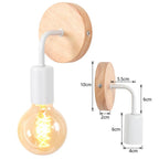 Industrial LED Wall Light Retro Loft Lamps E27 Iron Lampshade Sconce