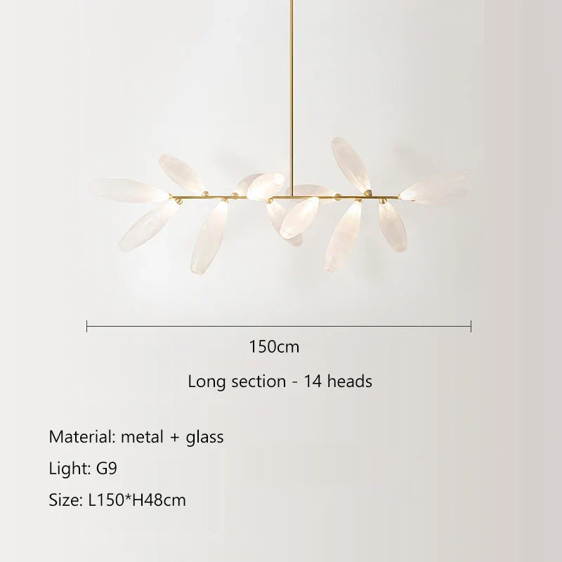 Elegant Glass LED Pendant Light for Living, Dining, Bedroom, Bar - Nordic Minimalist Design