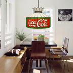 Mediterranean Tiffany Stained Glass Pendant Light for Dining Room and Kitchen
