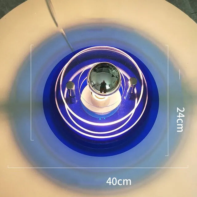 LED Wall Lamp: Ultra Modern UFO Style for Living Room, Bedroom, Hotel Atmosphere