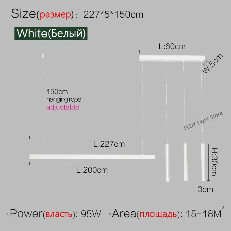 Luxury Chandeliers: Modern Minimalist Office & Bar Lights, Italian Style