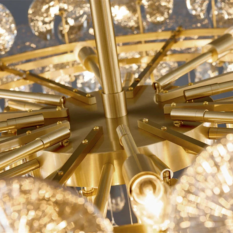 Modern Crystal LED Ceiling Chandelier for Home, Restaurant, Hotel