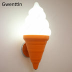 Modern LED Ice Cream Wall Sconce for Home Decor & Cafe Lighting