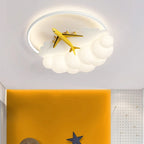 Kids Cloud Airplane Chandelier Ceiling Light for Children's Bedroom