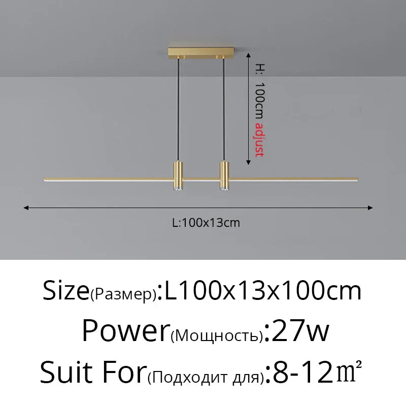 Modern LED Pendant Lights Dining Room Bar Counter Chandelier