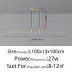 Modern LED Pendant Lights Dining Room Bar Counter Chandelier