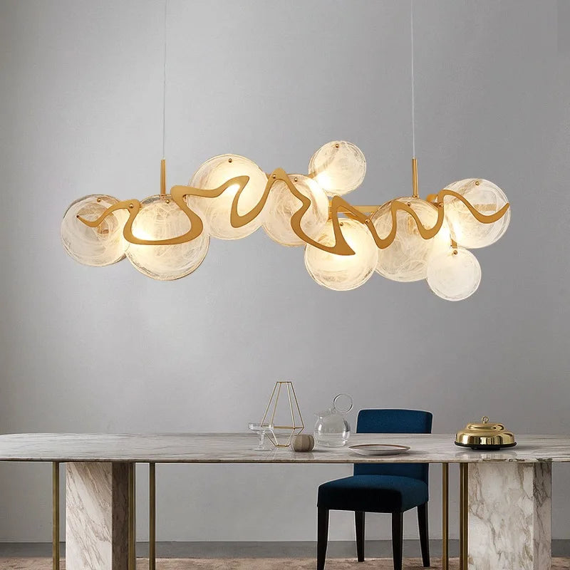 Modern Chandeliers: Elegant Indoor Pendant Lamp for Living Room, Bedroom, Dining Room.