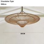 Handmade Rattan Pendant Light for Dining Room, Living Room, Bedroom, Hotel