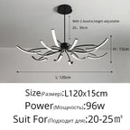 LED Chandeliers for Modern Living Room Bedroom Study Kitchen Lighting