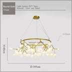 2024 Nordic Firefly LED Chandelier - Ideal for Living Room, Bedroom, Dining Room
