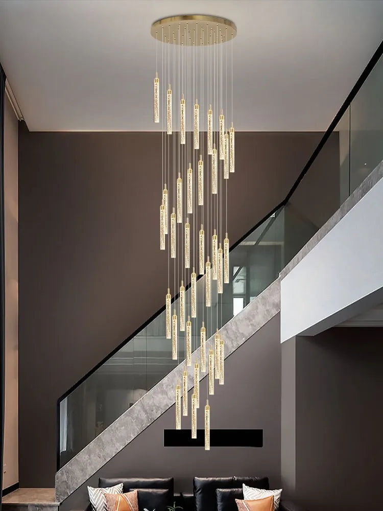 Crystal Chandelier: Modern Luxury Pendant Lighting for Home Decor