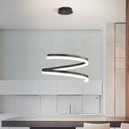 Nordic LED Pendant Lights Dimmable Chandelier Ring Lamp Fixture