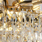 Luxury K9 Crystal Ceiling Chandelier: High-end LED Lighting for Home Decor