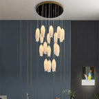 Nordic Tulip Chandelier: Multi-heads Pendant Lamp for Villa, Hotel, Restaurant, Bedroom