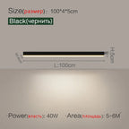 Long Strip LED Ceiling Lights for Balcony, Bedroom, Kitchen, Living Room Decor