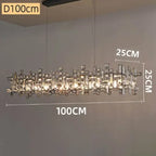 Crystal Chandelier: Luxury Modern Lighting for Living Room, Dining Room, Office, Villa