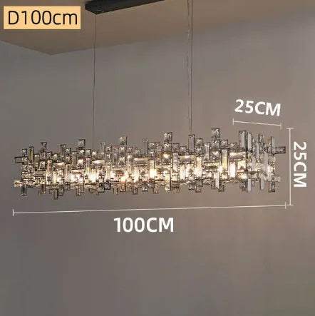 Crystal Chandelier: Luxury Modern Lighting for Living Room, Dining Room, Office, Villa