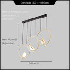 Modren Style Magpie Bird Chandelier Pendant Light for Children's Room